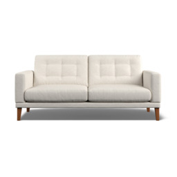Fitzroy 3-Seat Sofa In Ivory Boucle by Atkin And Thyme, H86 x W196 x D100 cm - thumbnail 5