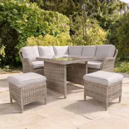 Matilda Compact Corner Lounge Dining Set by Atkin And Thyme - thumbnail 3
