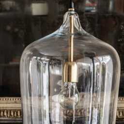 Esther Glass Pendant Light by Atkin And Thyme, H38 x W28 x D28 cm - thumbnail 4