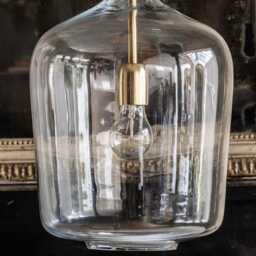 Esther Glass Pendant Light by Atkin And Thyme, H38 x W28 x D28 cm - thumbnail 2