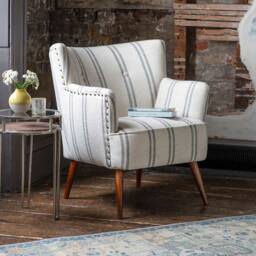 Mitzi Armchair by Atkin And Thyme, H71 x W66 x D73 cm, Seat Height 43.5 cm