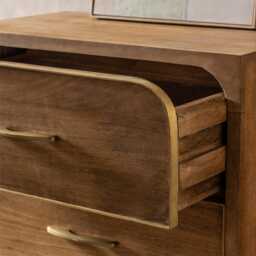 Miro Tall Chest Of Drawers by Atkin And Thyme, H110 x W70 x D40 cm - thumbnail 4