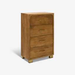 Miro Tall Chest Of Drawers by Atkin And Thyme, H110 x W70 x D40 cm - thumbnail 3