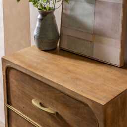 Miro Tall Chest Of Drawers by Atkin And Thyme, H110 x W70 x D40 cm - thumbnail 2