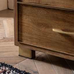 Miro Tall Chest Of Drawers by Atkin And Thyme, H110 x W70 x D40 cm - thumbnail 5