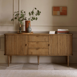 Byron Sideboard Muted Oak by Atkin And Thyme, H76 x W160 x D45 cm - thumbnail 3