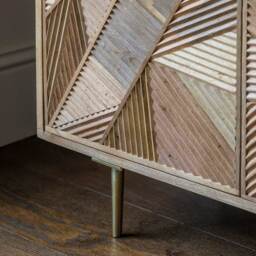 Jumeirah Small Sideboard by Atkin And Thyme, W92 x D41 x H109cm - thumbnail 4
