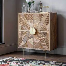 Jumeirah Small Sideboard by Atkin And Thyme, W92 x D41 x H109cm - thumbnail 2