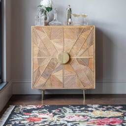 Jumeirah Small Sideboard by Atkin And Thyme, W92 x D41 x H109cm - thumbnail 1