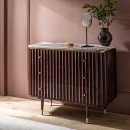 Flute Marble Chest Of Drawers - Vintage by Atkin And Thyme - thumbnail 3