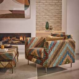 Jaipur Armchair in Kilim