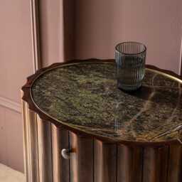 Treviso Marble Bedside Table - Vintage by Atkin And Thyme, H60.5 x W55 x D43 cm - thumbnail 3