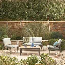 Savannah Rope Sofa Lounge Set Oak
