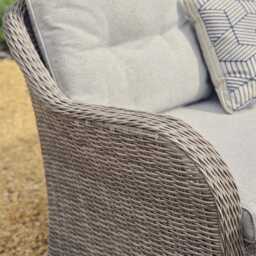 Karla Rattan Rectangular Lounge Dining Set by Atkin And Thyme - thumbnail 4