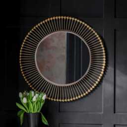 Saint Germain Round Mirror
