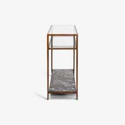 Flint Granite Console Table by Atkin And Thyme, H81 x W120 x D38 cm - thumbnail 5