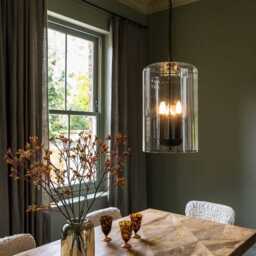 Hampstead 3 Light Glass Pendant Light