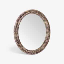 Margot Round Mirror by Atkin And Thyme, H80 x W80 x D5 cm - thumbnail 3