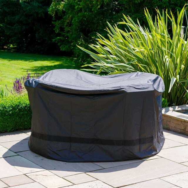 Deluxe Cover 6 Seat Round Dining Set
