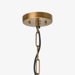 Oriana Lustre Glass Chandelier by Atkin And Thyme - thumbnail 3
