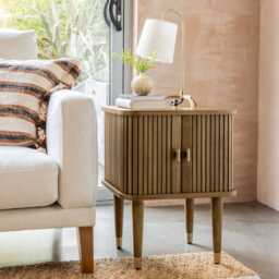 Byron Side Table Muted Oak by Atkin And Thyme, H59 x W45 x D45 cm - thumbnail 2