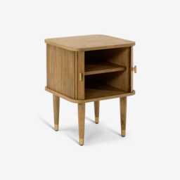Byron Side Table Muted Oak by Atkin And Thyme, H59 x W45 x D45 cm - thumbnail 3