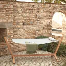 Savannah Hammock - Oak by Atkin And Thyme, H111 x W108 x D295 cm