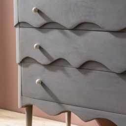Dali Marble Chest Of Drawers by Atkin And Thyme, H80 x W100 x D44 cm - thumbnail 4