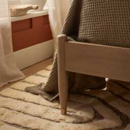 Oberoi Shaggy Wool Rug 2 x 3m by Atkin And Thyme - thumbnail 3