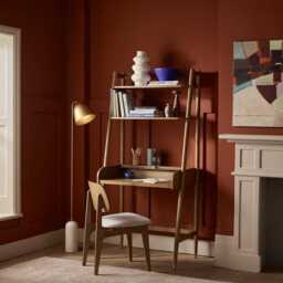 Bryon Ladder Desk in Muted oak