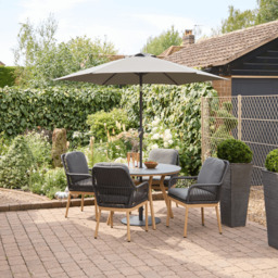 Zara 4 Seat Dining Set by Atkin And Thyme - thumbnail 3