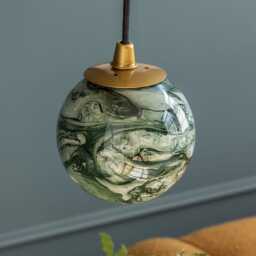 Tula Pendant Light by Atkin And Thyme, H16 x W15 x D15 cm - thumbnail 4