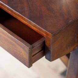 Stanley Writing Desk by Atkin And Thyme, W140 (surface width) x D60 x H76cm - Oustide leg to outside leg 145cm - thumbnail 4