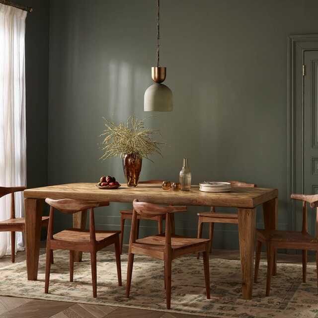 Rowan Dining Table by Atkin And Thyme, H76 x W200 x D100 cm - image 1