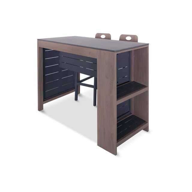 Savannah Bar Table and 2 Bar Stools - Birch by Atkin And Thyme - image 1