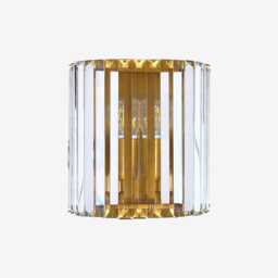 Verona Crystal Wall Light by Atkin And Thyme, H25 x W22.4 x D13.3 cm - thumbnail 2