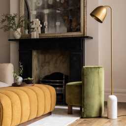 Wesley Occasional Chair In Deep Green Velvet by Atkin And Thyme - thumbnail 2