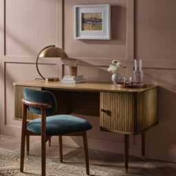 Byron Desk Muted Oak by Atkin And Thyme, H75 x W140 x D60 cm