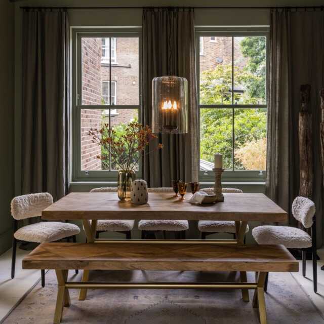 Reeves Dining Table - Large by Atkin And Thyme, W200 x D100 x H76cm - image 1