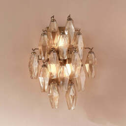 Oriana Glass Wall Light Luster