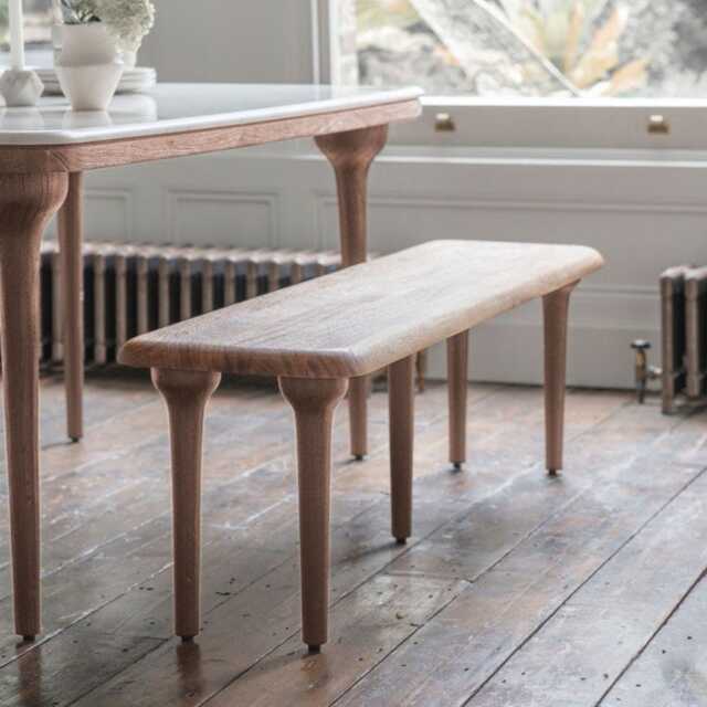 Cone Bench - Natural by Atkin And Thyme, H45 x W164 x D38 cm - image 1