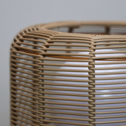 Toscana Rechargeable Rattan Table Lamp by Atkin And Thyme, H22 x W60 x L60cm - thumbnail 3