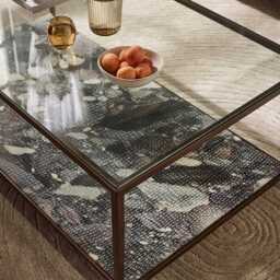 Flint Granite Coffee Table by Atkin And Thyme, H46 x W122 x D69 cm - thumbnail 2