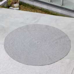 Round Outdoor Rug 250Cm Grey