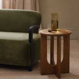 Umi Side Table by Atkin And Thyme, H55 x W40 x D40 cm