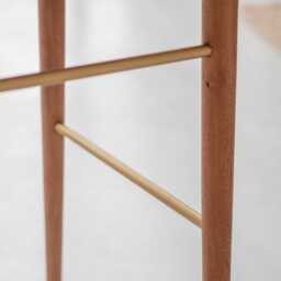 Hiro Barstool - Natural by Atkin And Thyme, H103 x W56 x D43 cm, Seat Height 71 cm - thumbnail 4