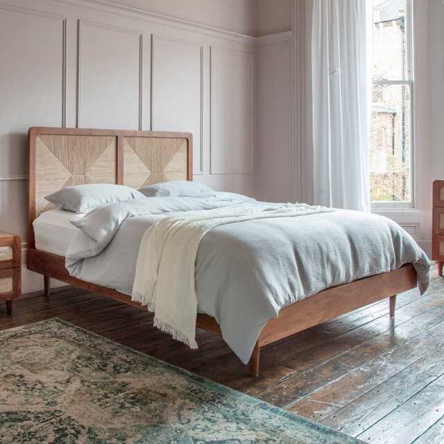Maya Kingsize Bed by Atkin And Thyme - image 1