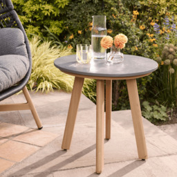 Zara Side Table by Atkin And Thyme,  Side Table H52 x W55 cm - thumbnail 1