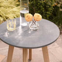 Zara Side Table by Atkin And Thyme,  Side Table H52 x W55 cm - thumbnail 2