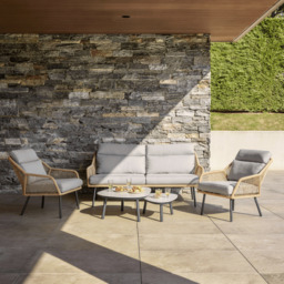Olivia Sofa Lounge Set Wheat